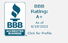 BBB logo | White Plains Carpets Floors & Blinds